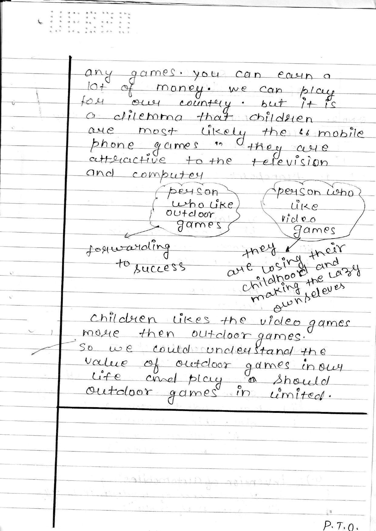 UBSE Class 12 English 2020 Toppers Answer Sheet - Page 18