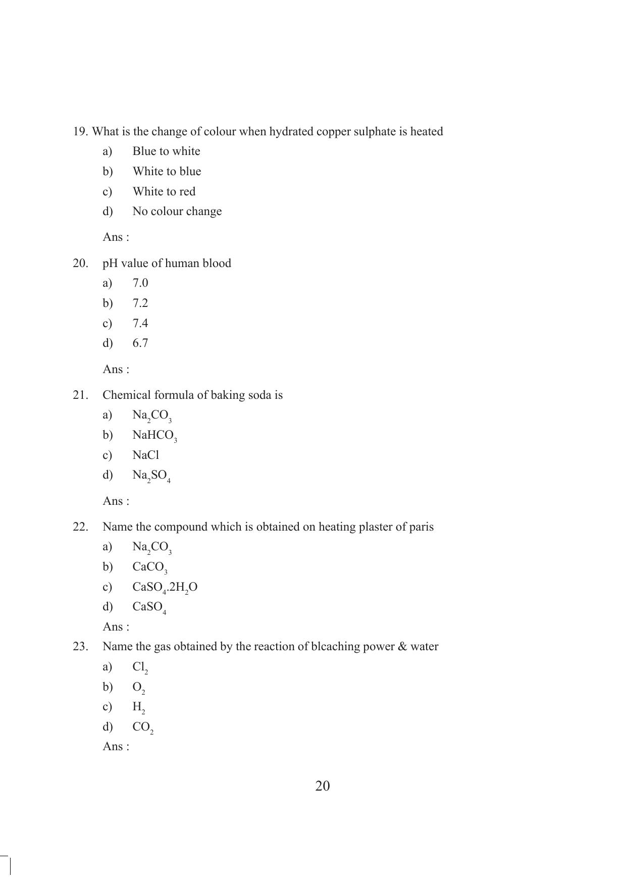 Tripura Board Class 10 Science English Version Workbooks - Page 26