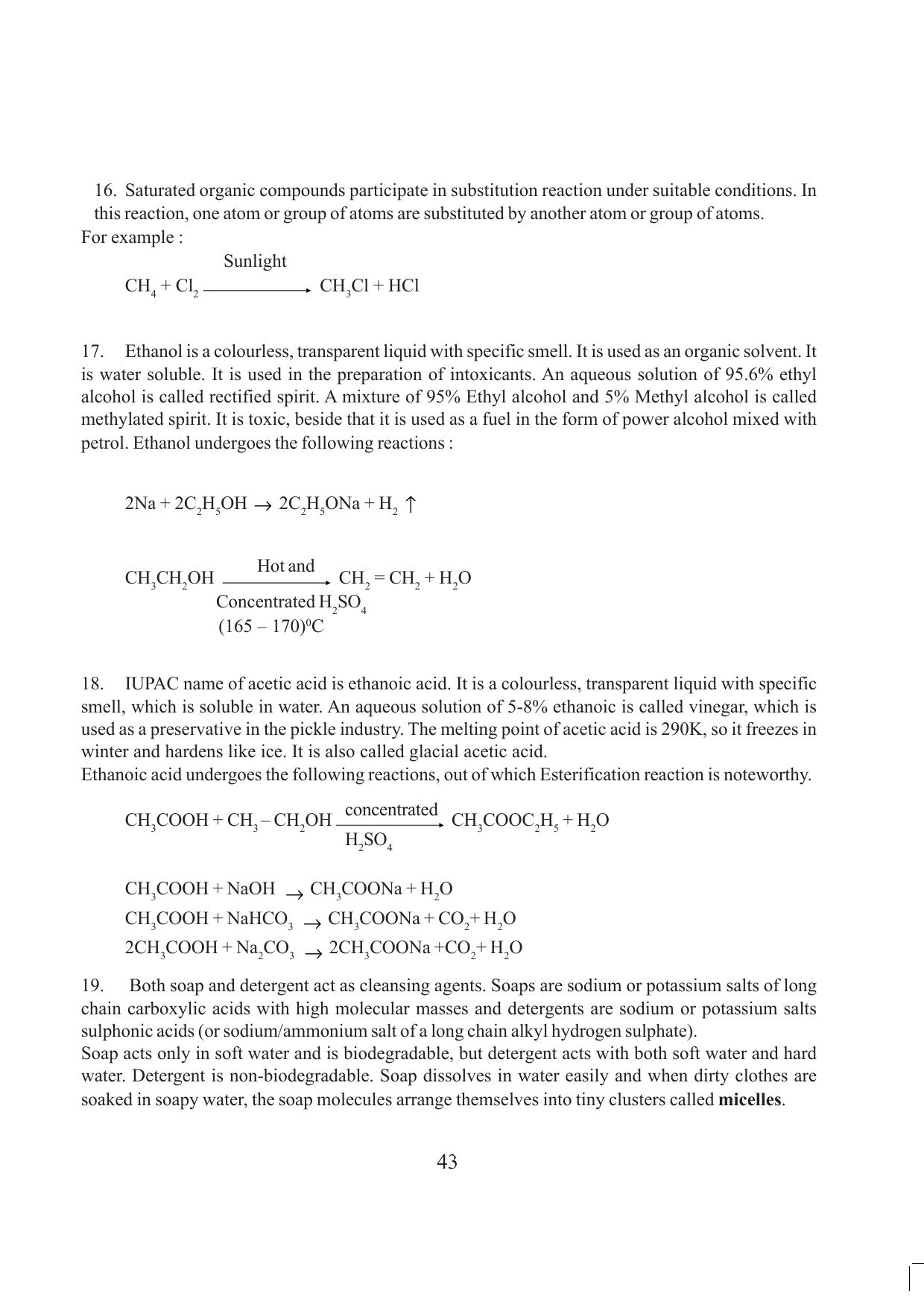 Tripura Board Class 10 Science English Version Workbooks - Page 49