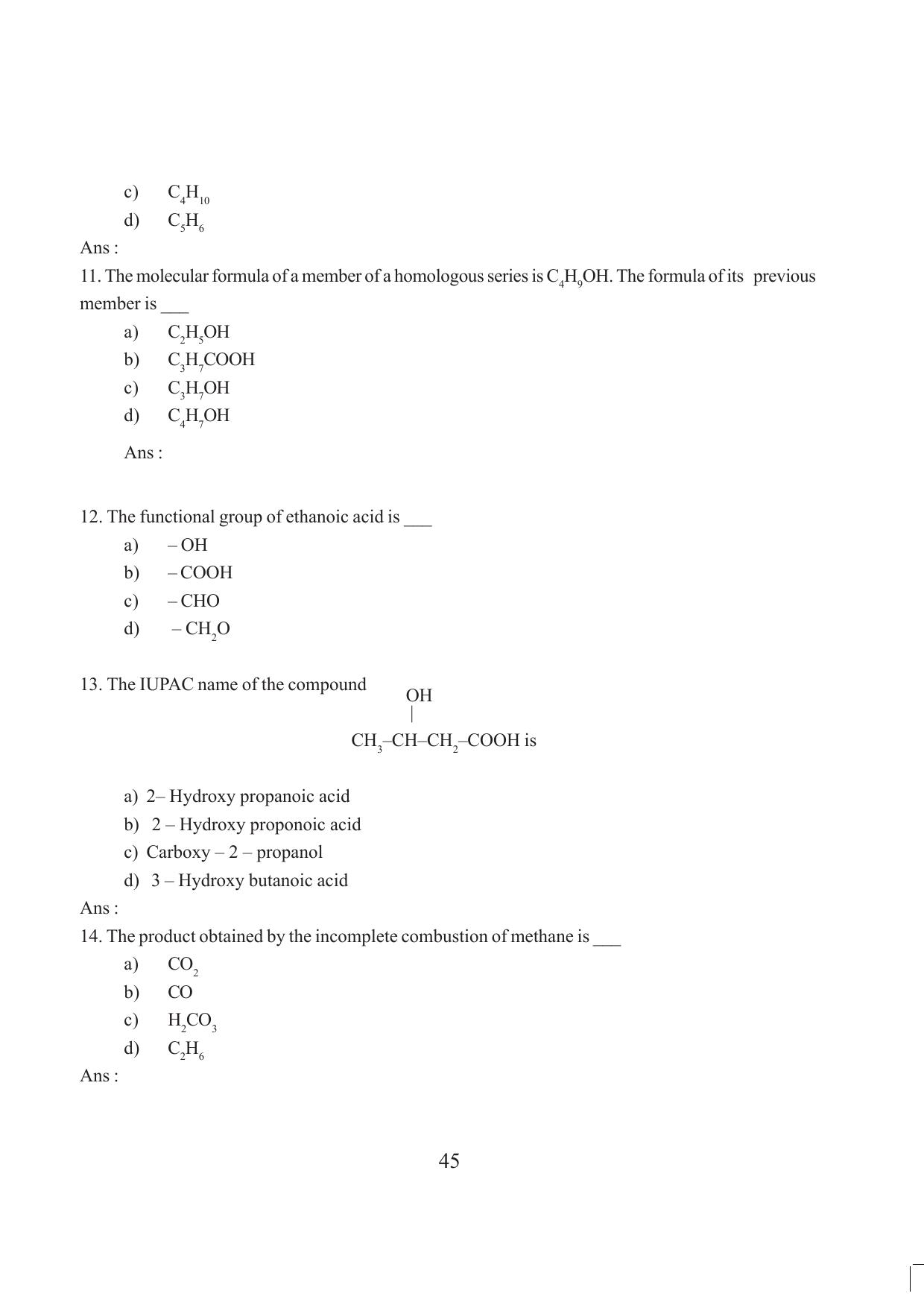 Tripura Board Class 10 Science English Version Workbooks - Page 51