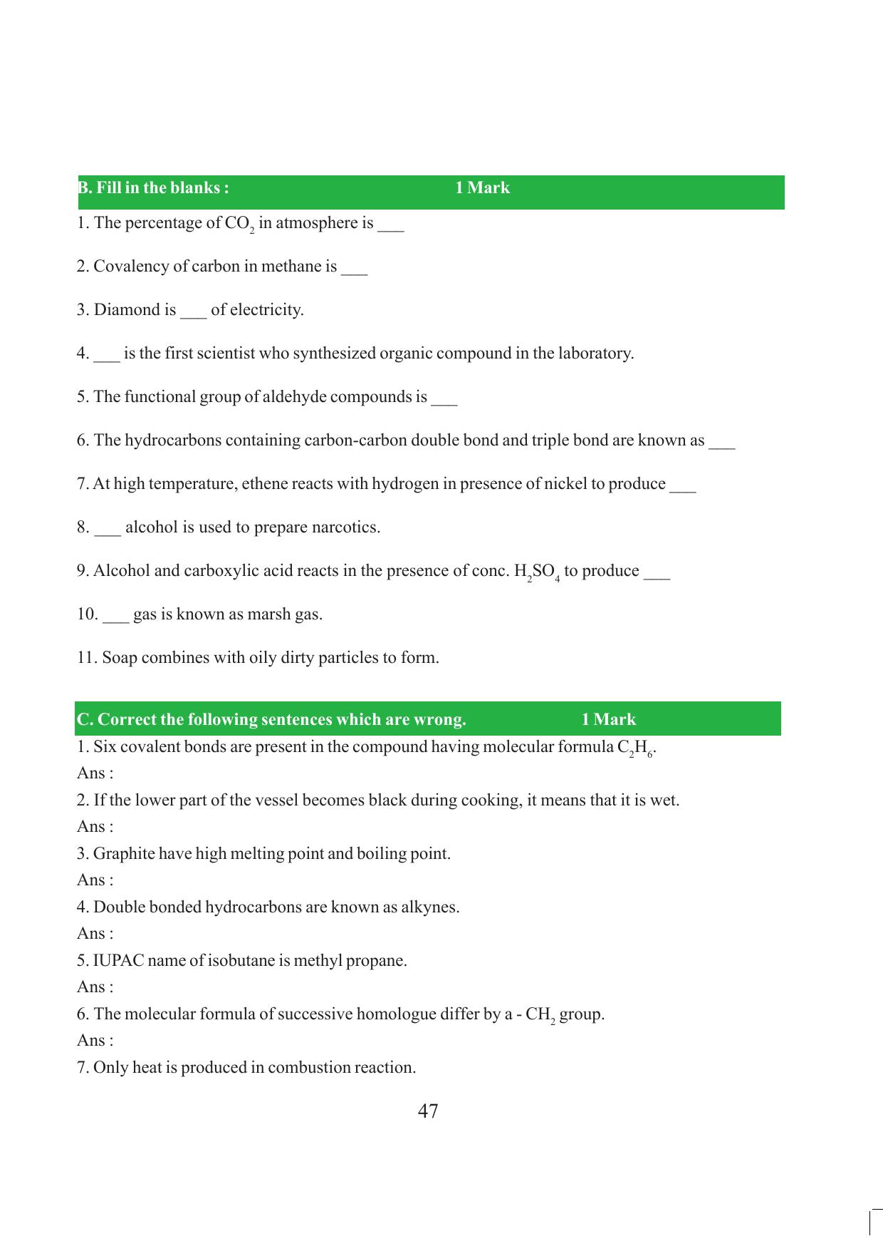 Tripura Board Class 10 Science English Version Workbooks - Page 53