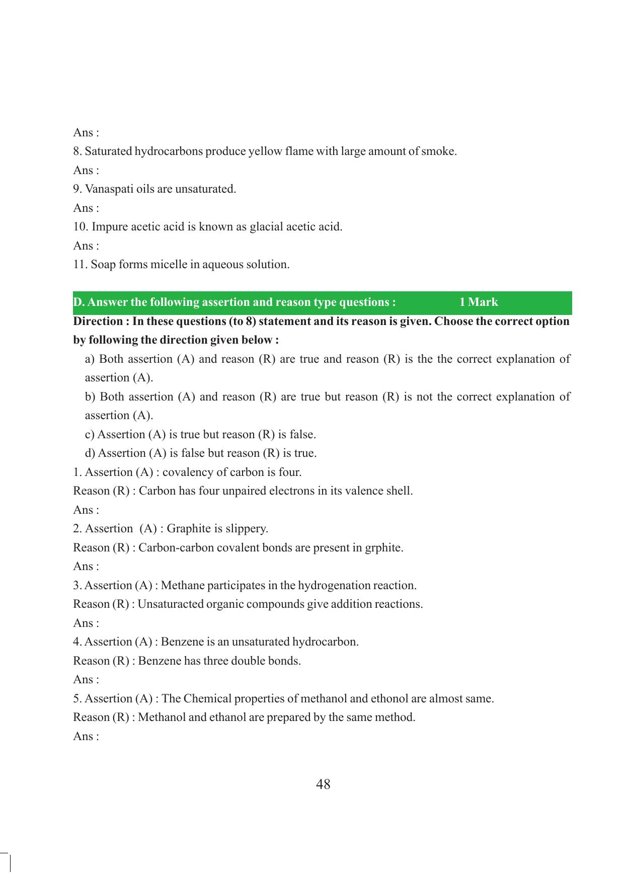 Tripura Board Class 10 Science English Version Workbooks - Page 54