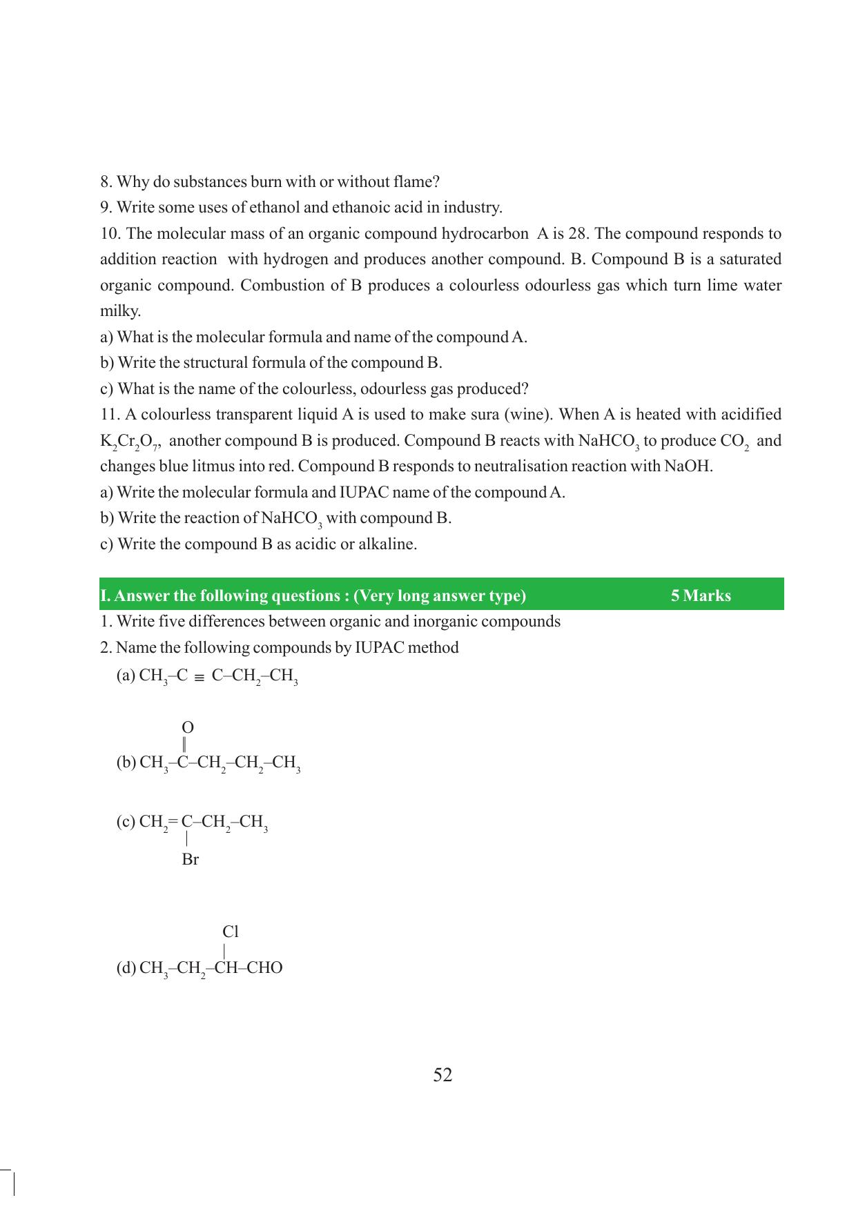 Tripura Board Class 10 Science English Version Workbooks - Page 58