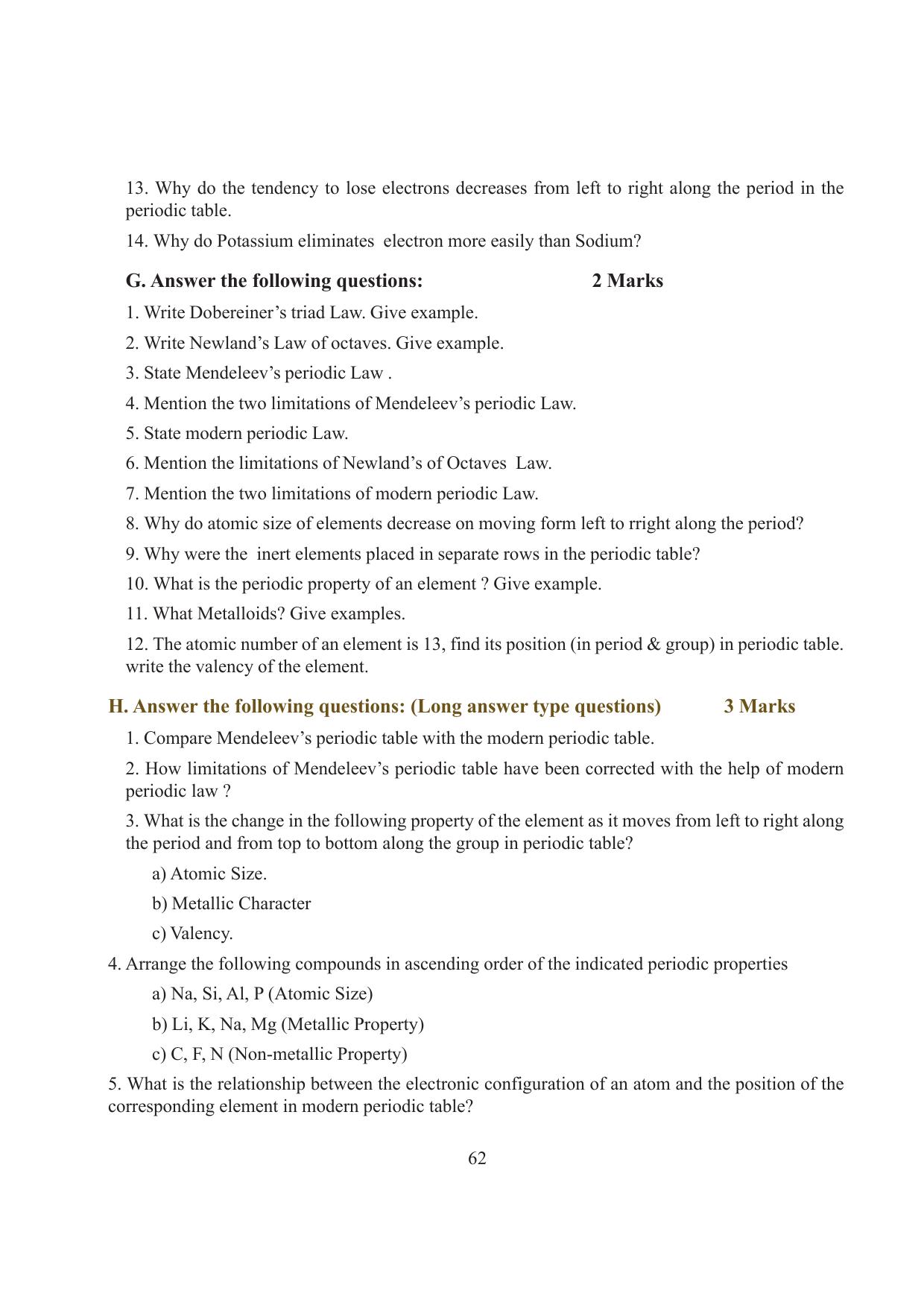 Tripura Board Class 10 Science English Version Workbooks - Page 68