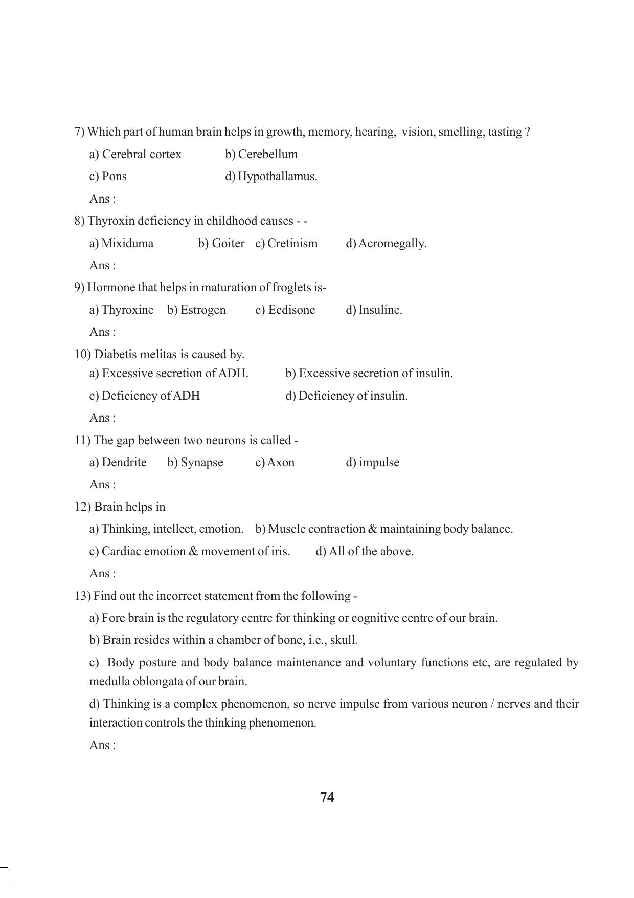 Tripura Board Class 10 Science English Version Workbooks - Page 80