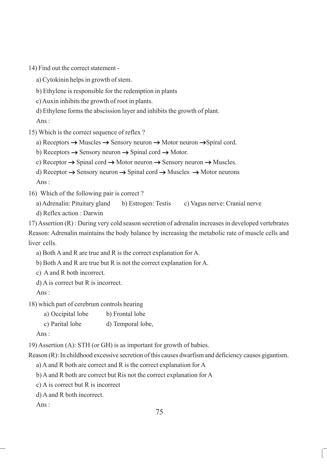 Tripura Board Class 10 Science English Version Workbooks - Page 81