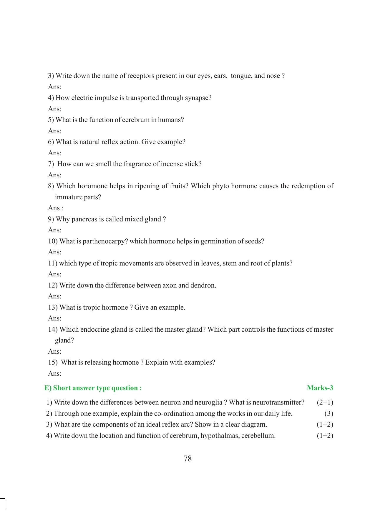 Tripura Board Class 10 Science English Version Workbooks - Page 84