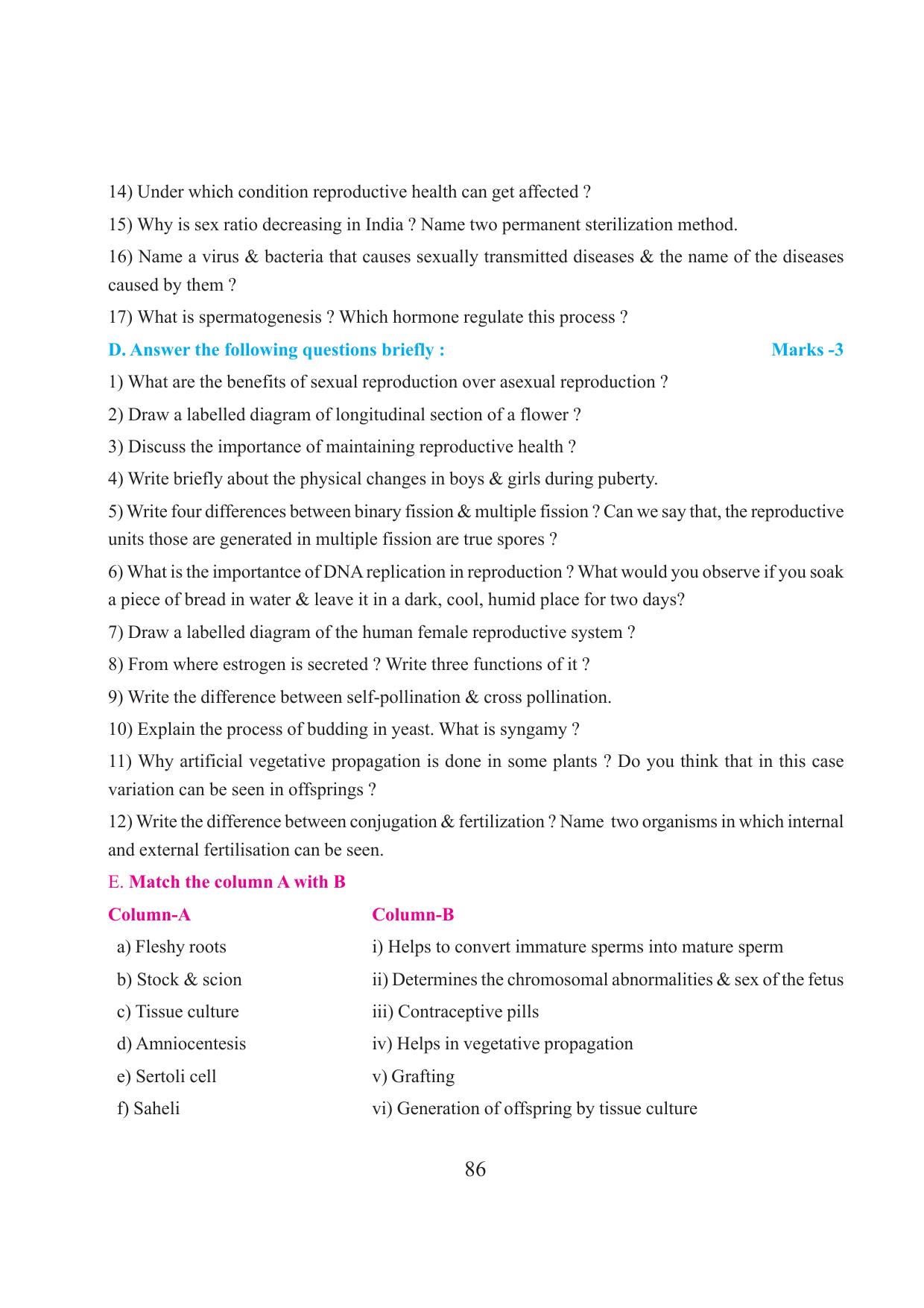 Tripura Board Class 10 Science English Version Workbooks - Page 92