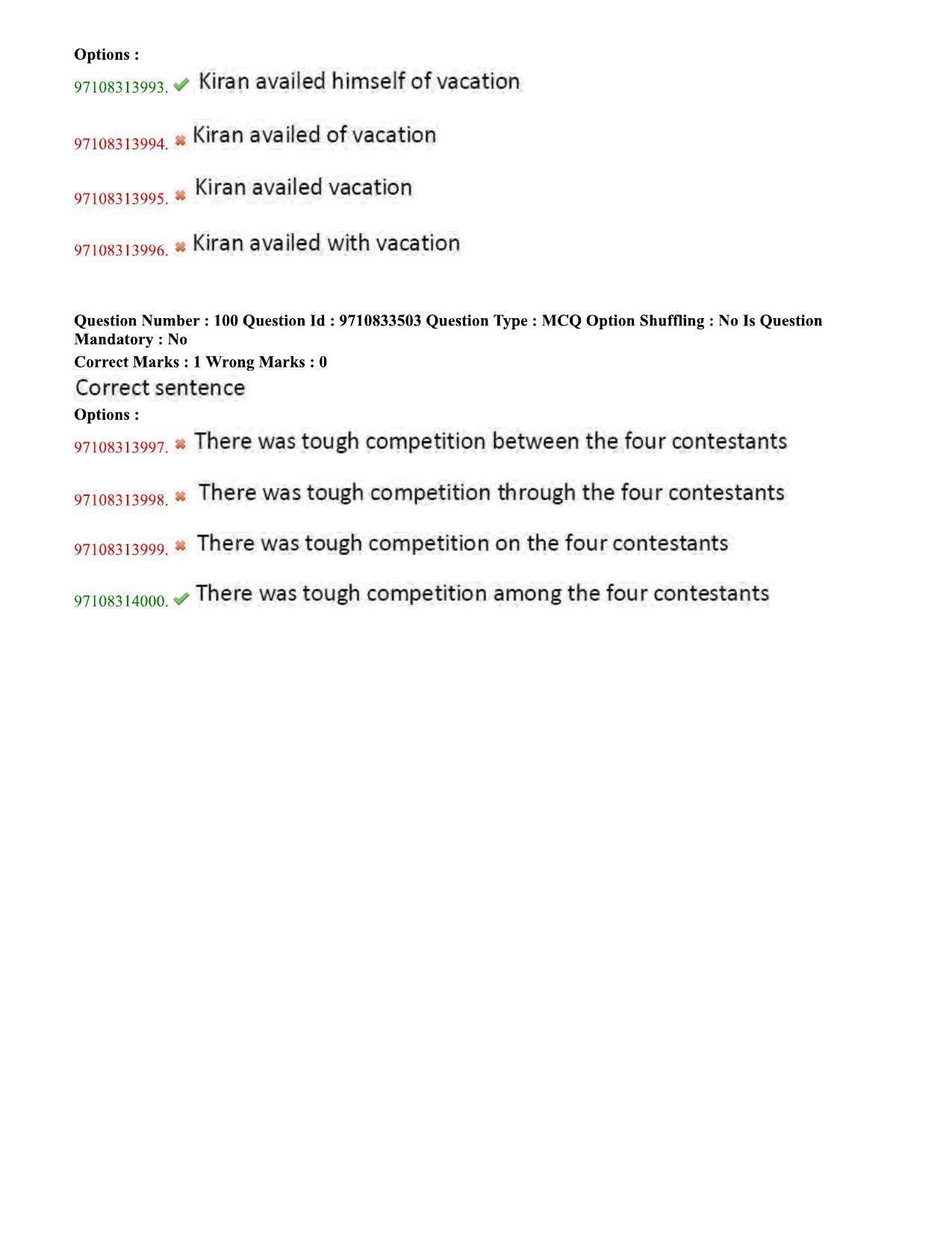 TS CPGET 2020 Master of Tourism Management (MTM) (Shift 1) Question Paper with Answer Key - Page 35