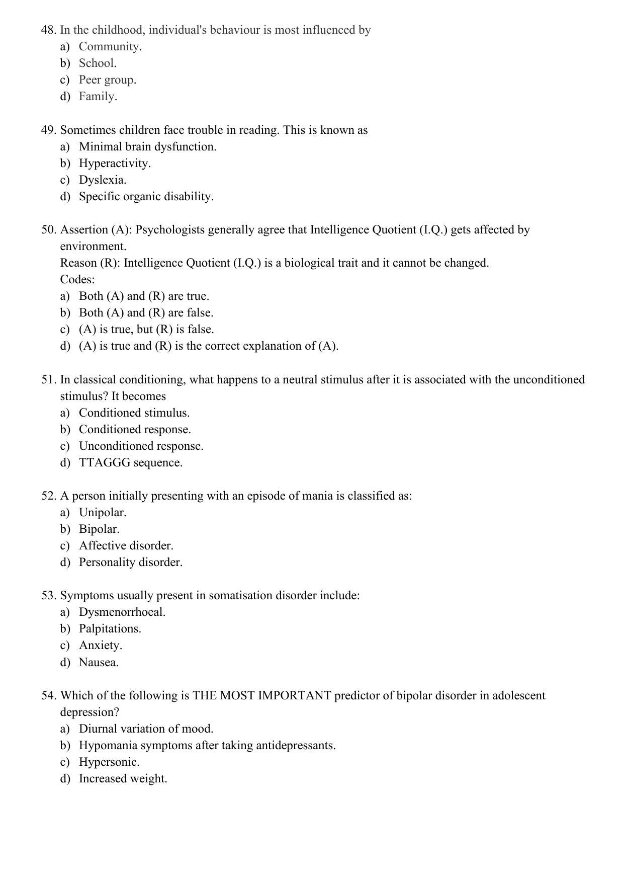 WBJEEB JEMAS (PG) 2021 MPhil PSW Question Paper - Page 8