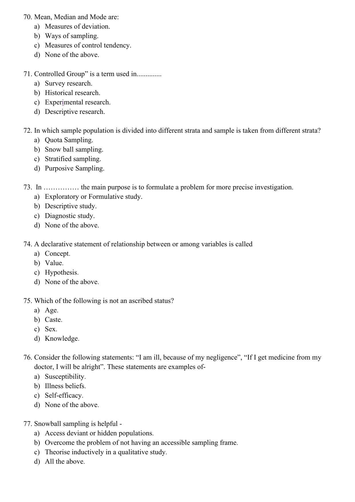 WBJEEB JEMAS (PG) 2021 MPhil PSW Question Paper - Page 11