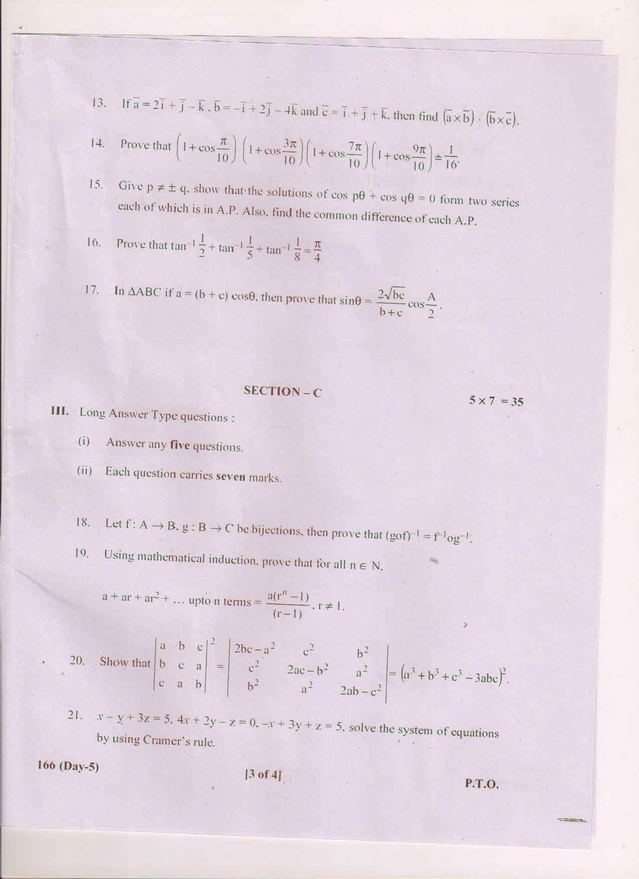 AP Inter 1st Year Maths-IA (EM) March-2019-General Question Paper - Page 3