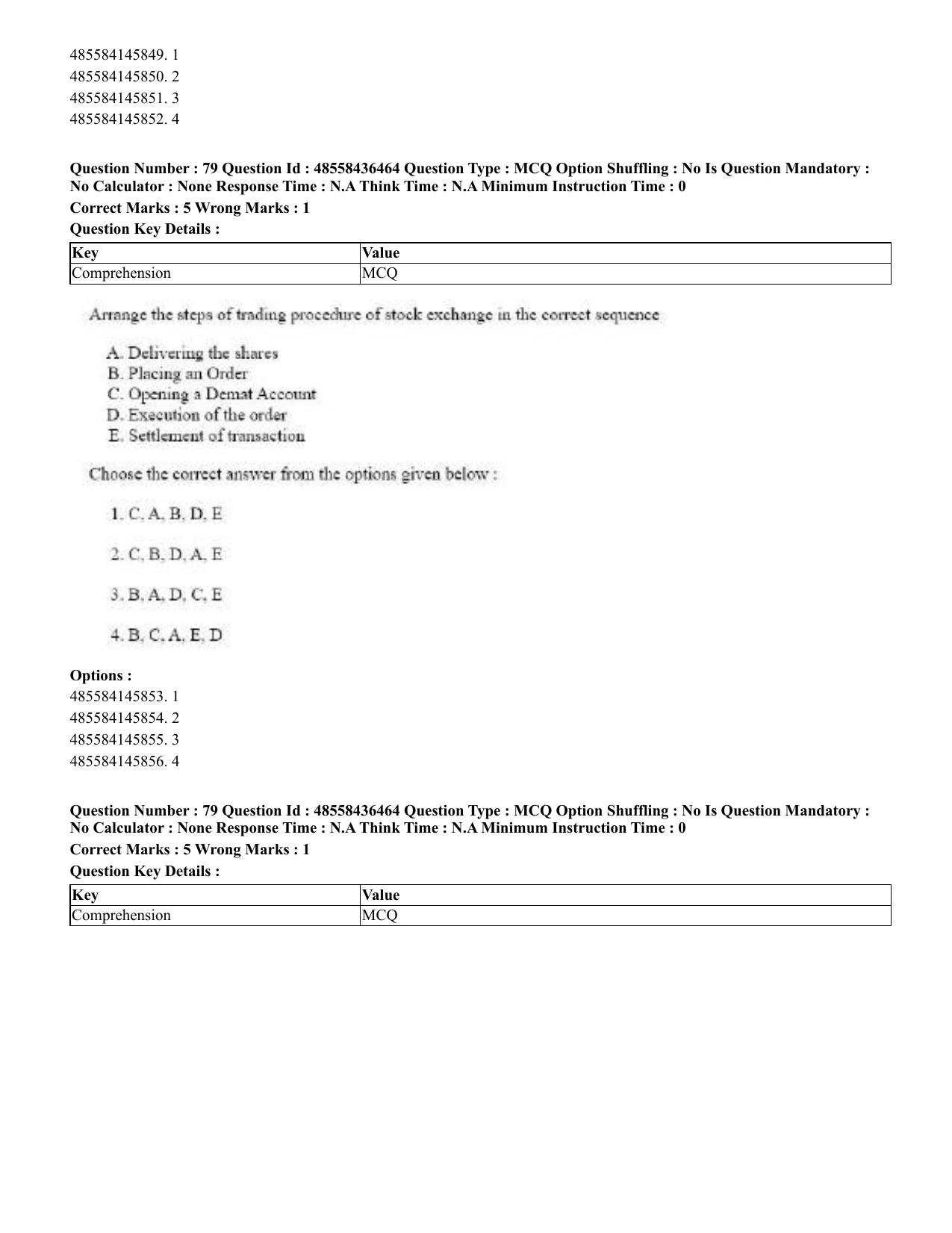 CUET 2023 English Kannada Shift 3 Question Papers - 22 June 2023 - Page 90