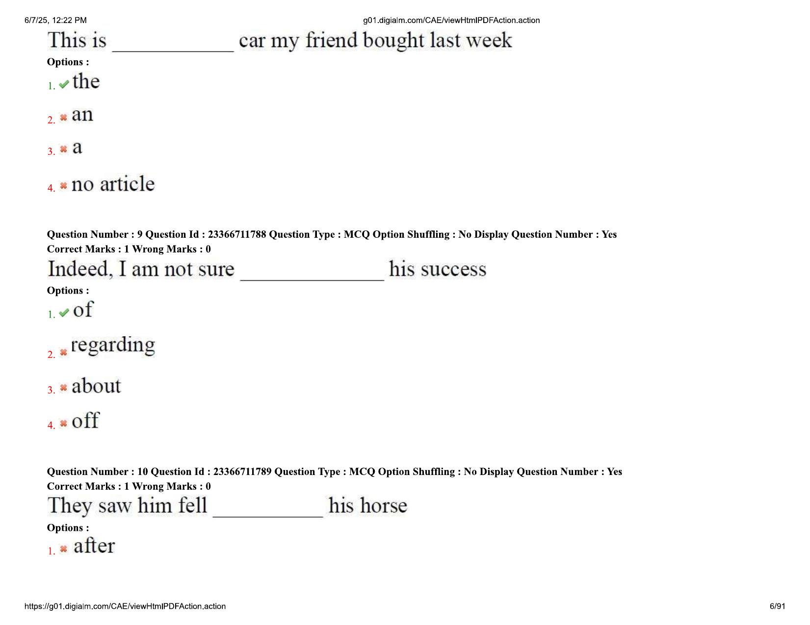 AP EDCET 2025 Physical Science Question Paper with Answer Key (English) - Page 6