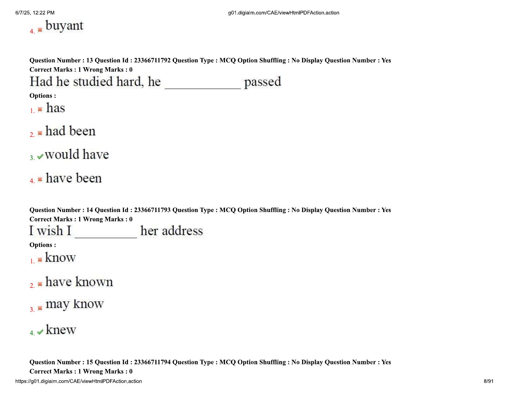 AP EDCET 2025 Physical Science Question Paper with Answer Key (English) - Page 8