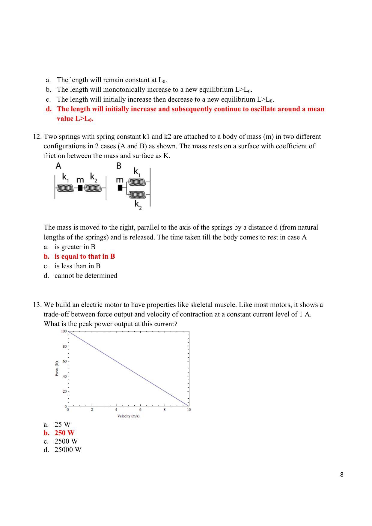 TIFR GS 2013 Biology Question Paper - Page 8
