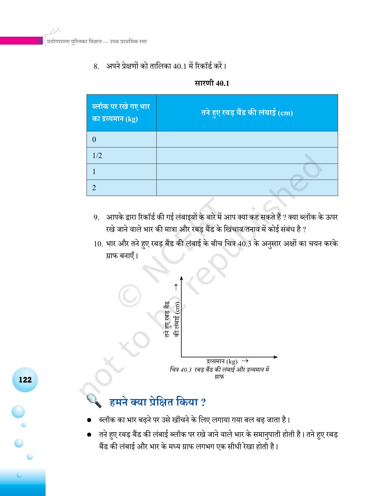NCERT Laboratory Manuals for Class VI to VIII विज्ञान - थीम 4 - Page 18