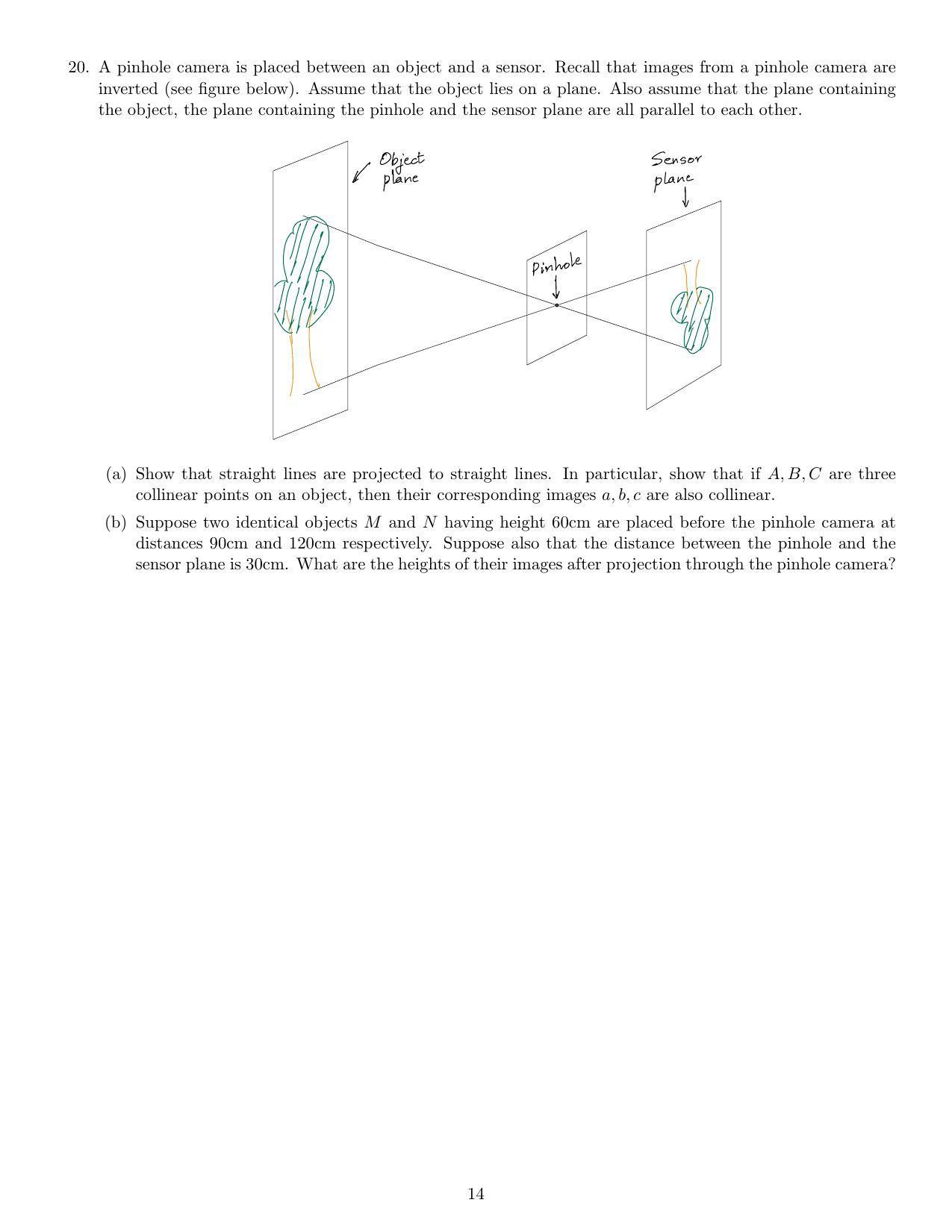 CMI Entrance Exam 2021 Question Paper MSc Data Science - Page 14
