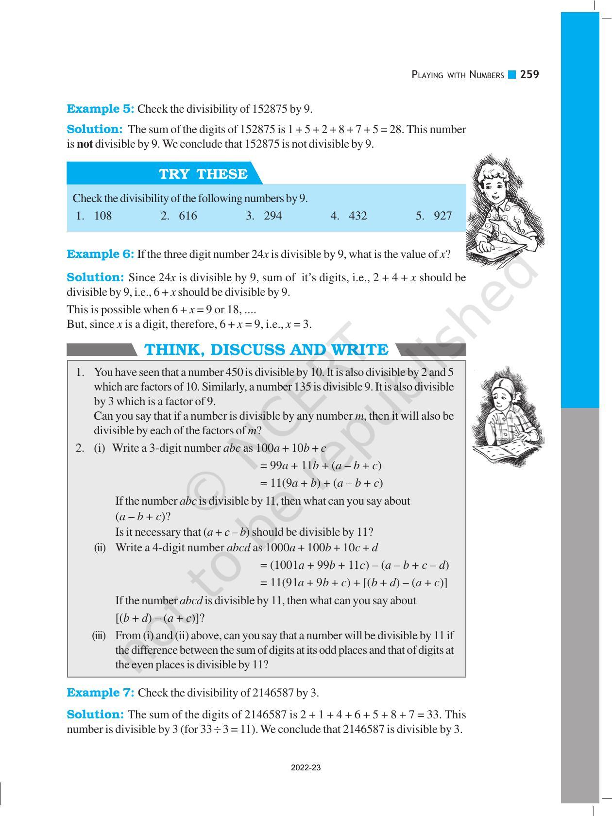 NCERT Book for Class 8 Maths Chapter 16 Playing with Numbers