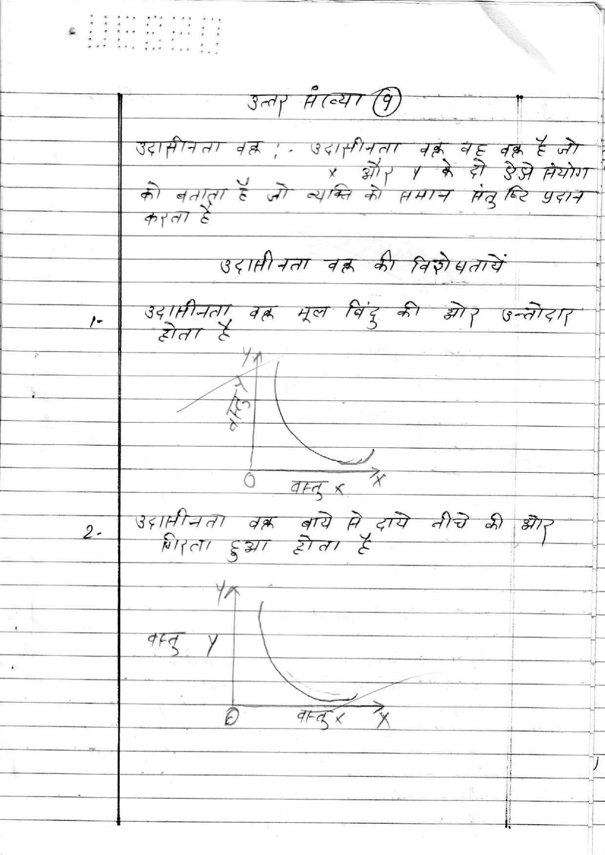 UBSE Class 12 ECONOMICS 2020 Toppers Answer Sheet - Page 6