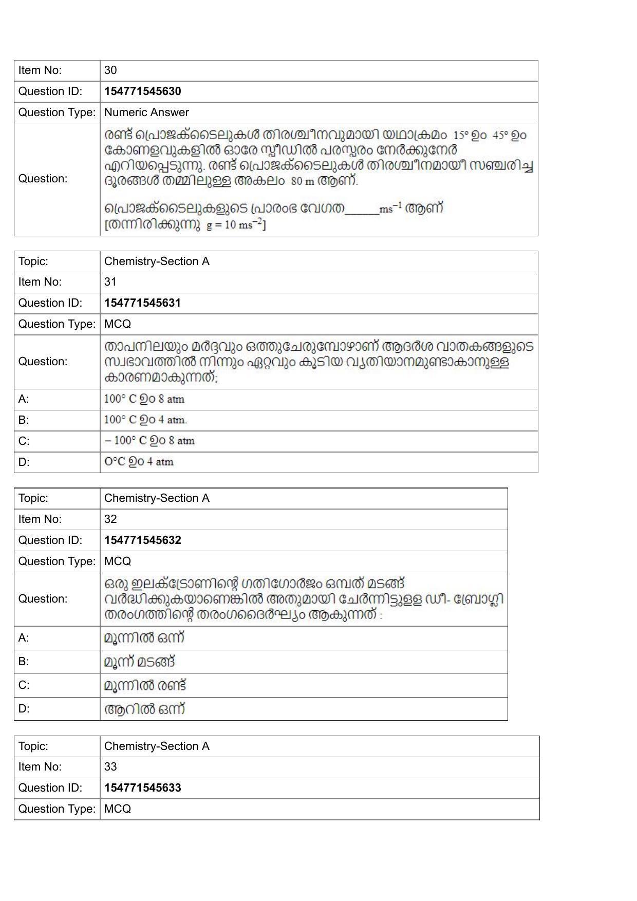 JEE Mains 2022: BTech Malayalam (Shift 2) 30-07-2022 Question Paper - Page 12