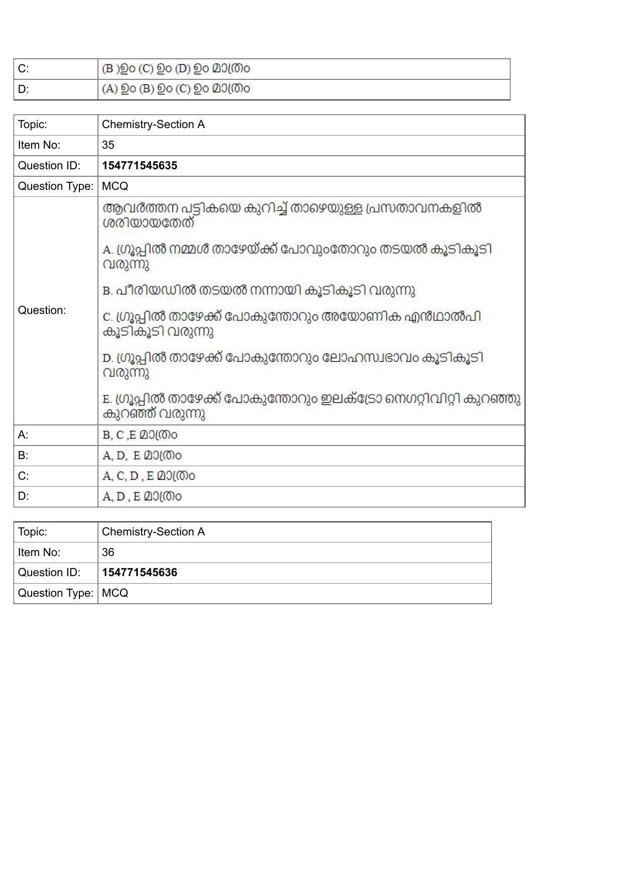 JEE Mains 2022: BTech Malayalam (Shift 2) 30-07-2022 Question Paper - Page 14