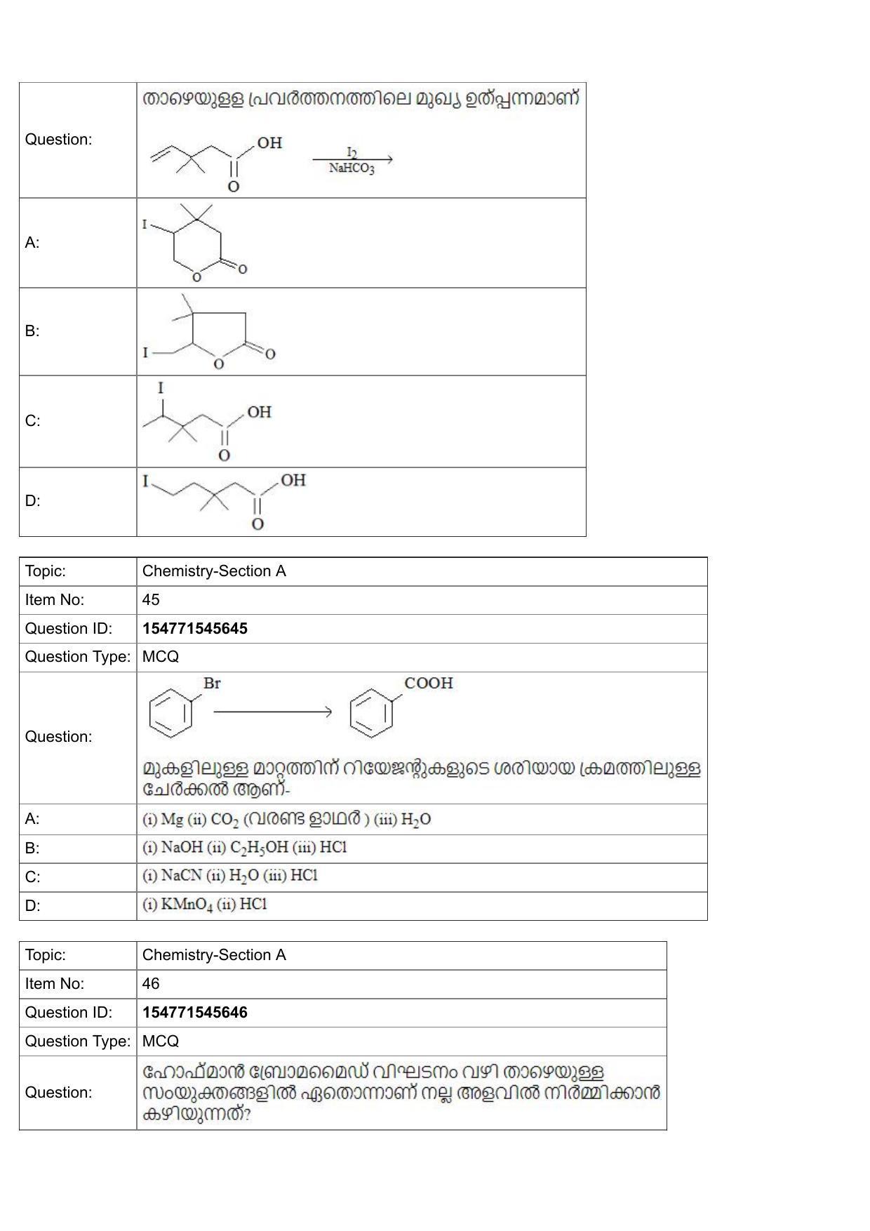 JEE Mains 2022: BTech Malayalam (Shift 2) 30-07-2022 Question Paper - Page 18