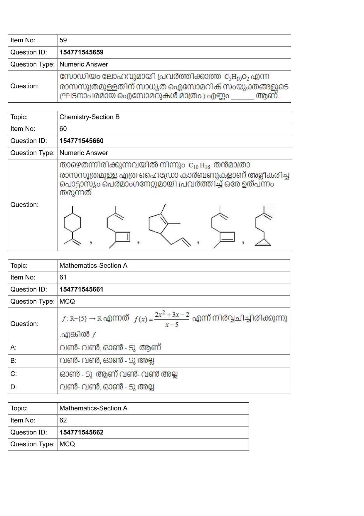 JEE Mains 2022: BTech Malayalam (Shift 2) 30-07-2022 Question Paper - Page 23