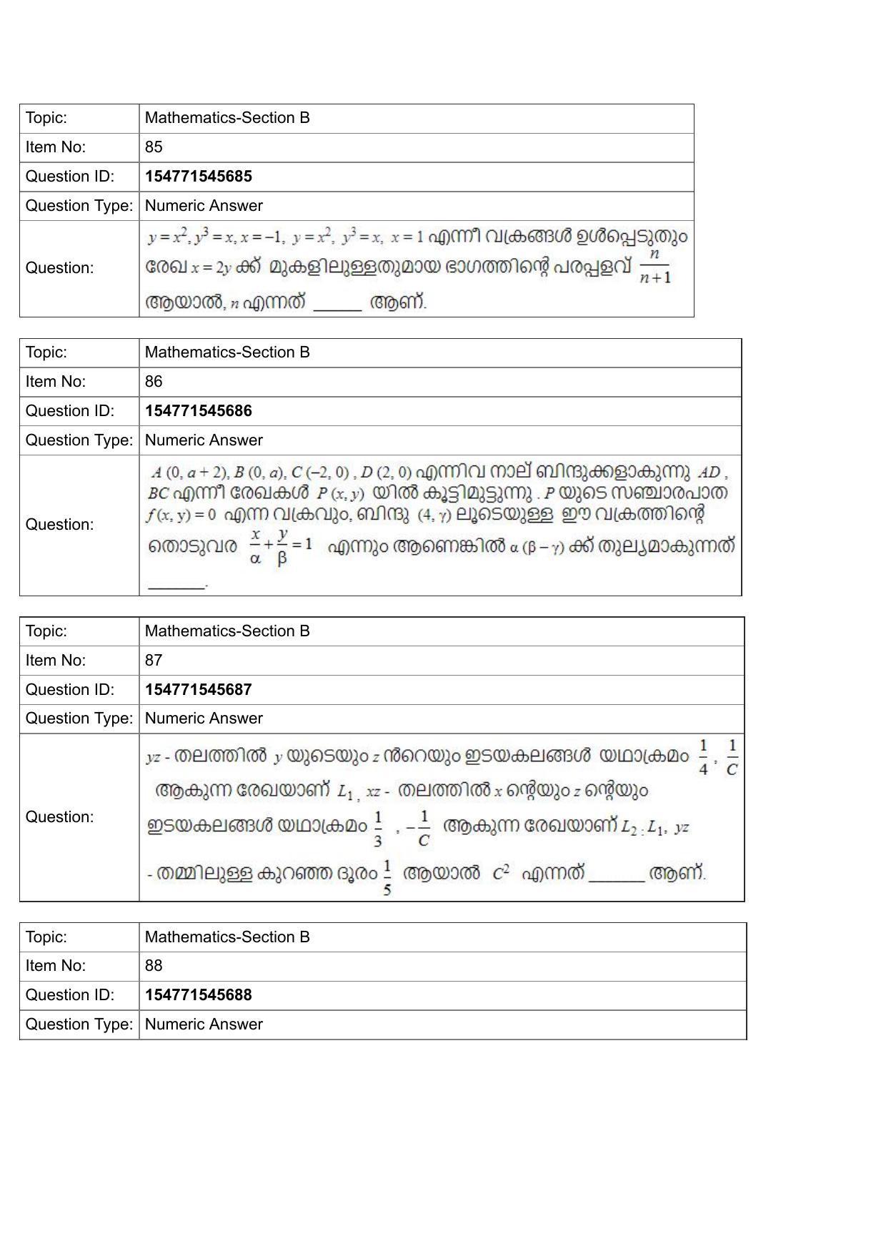 JEE Mains 2022: BTech Malayalam (Shift 2) 30-07-2022 Question Paper - Page 32