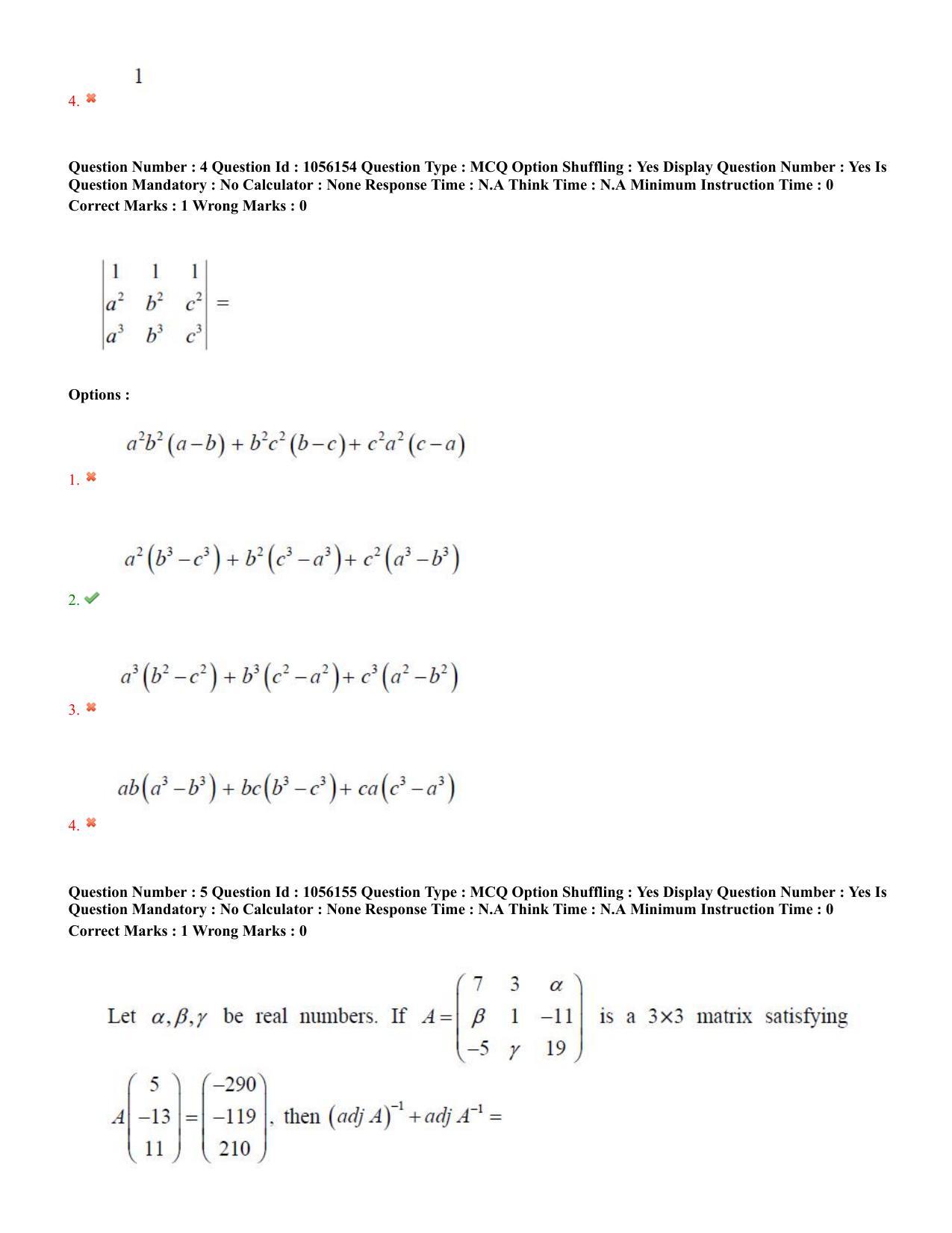 TS EAMCET 2022 Engineering  Question Paper with Key (18 July 2022 Forenoon (English )) - Page 4