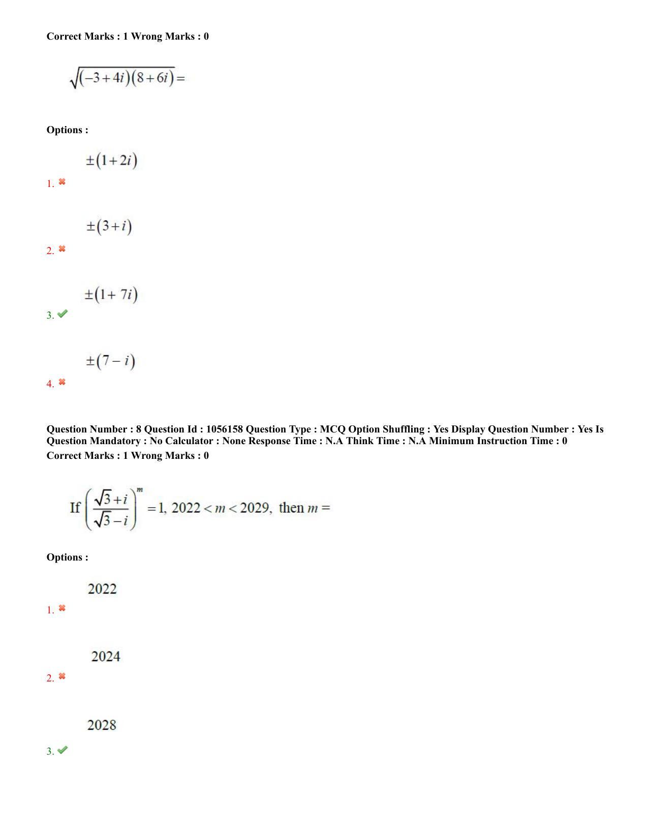 TS EAMCET 2022 Engineering  Question Paper with Key (18 July 2022 Forenoon (English )) - Page 6