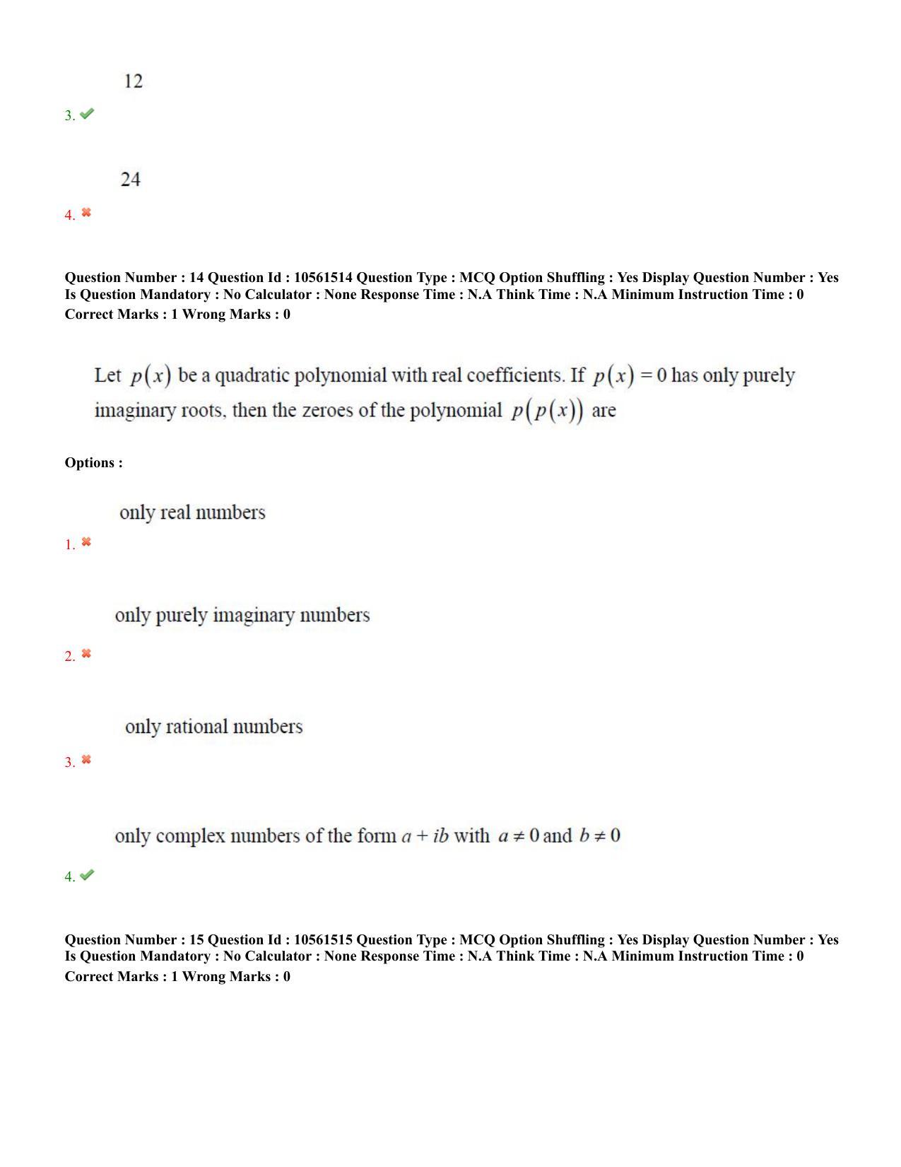 TS EAMCET 2022 Engineering  Question Paper with Key (18 July 2022 Forenoon (English )) - Page 10