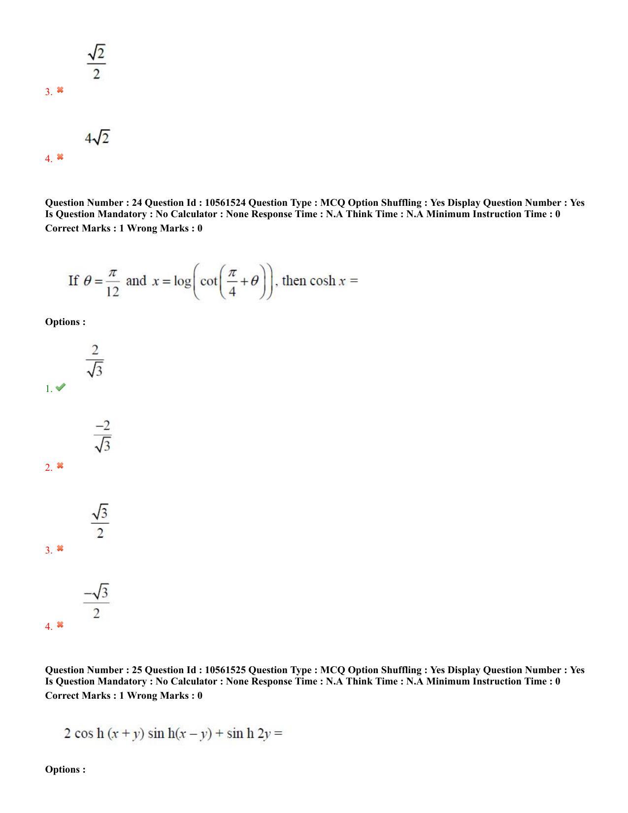 TS EAMCET 2022 Engineering  Question Paper with Key (18 July 2022 Forenoon (English )) - Page 17