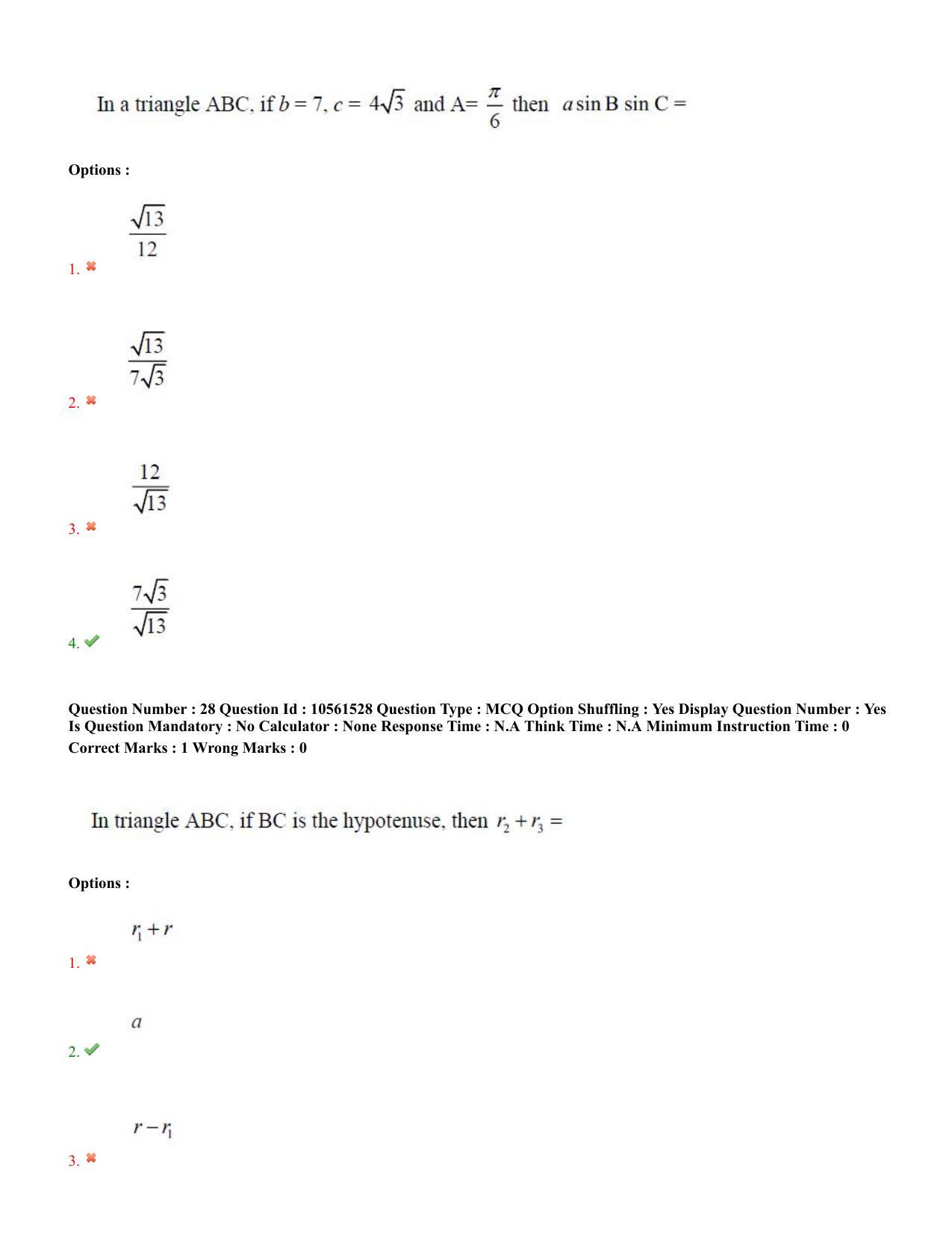 TS EAMCET 2022 Engineering  Question Paper with Key (18 July 2022 Forenoon (English )) - Page 19