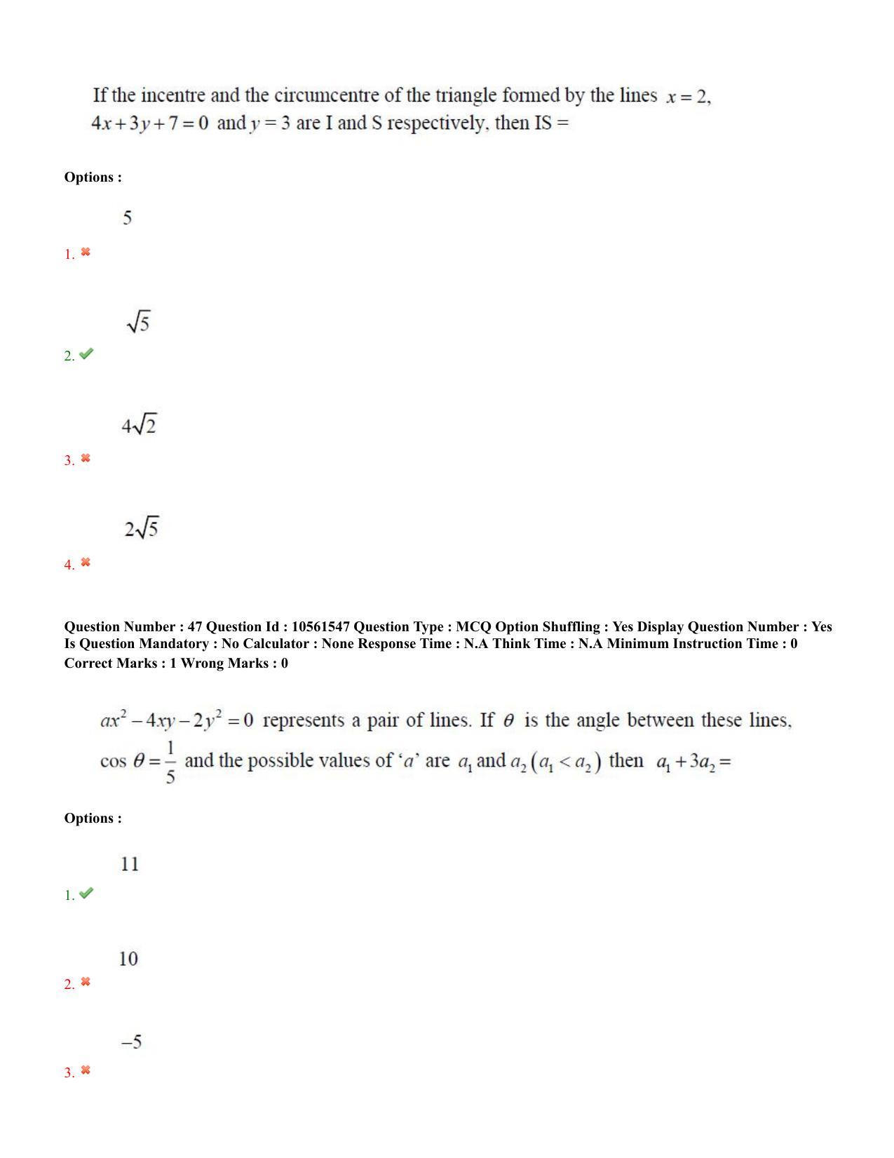 TS EAMCET 2022 Engineering  Question Paper with Key (18 July 2022 Forenoon (English )) - Page 31