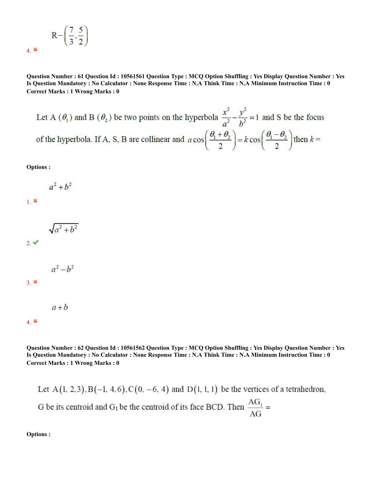 TS EAMCET 2022 Engineering  Question Paper with Key (18 July 2022 Forenoon (English )) - Page 40