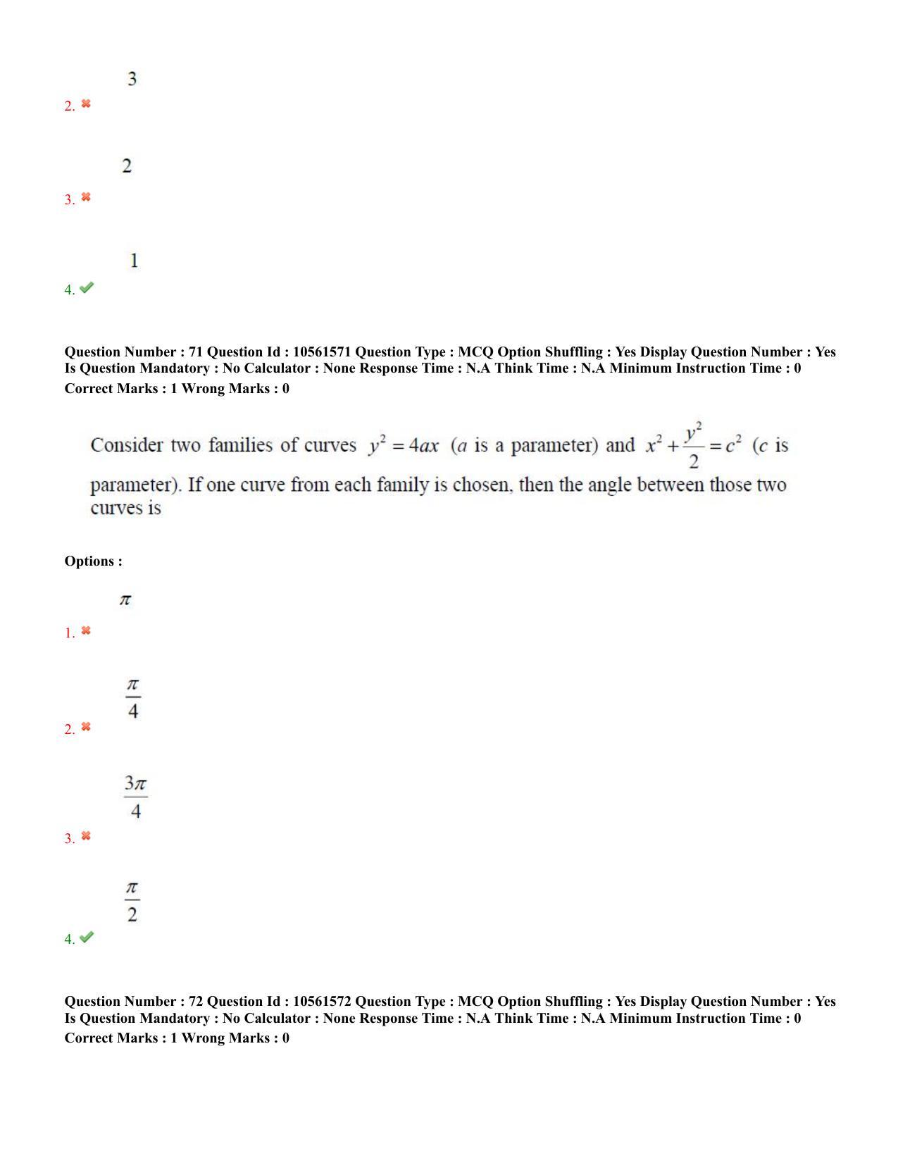 TS EAMCET 2022 Engineering  Question Paper with Key (18 July 2022 Forenoon (English )) - Page 46