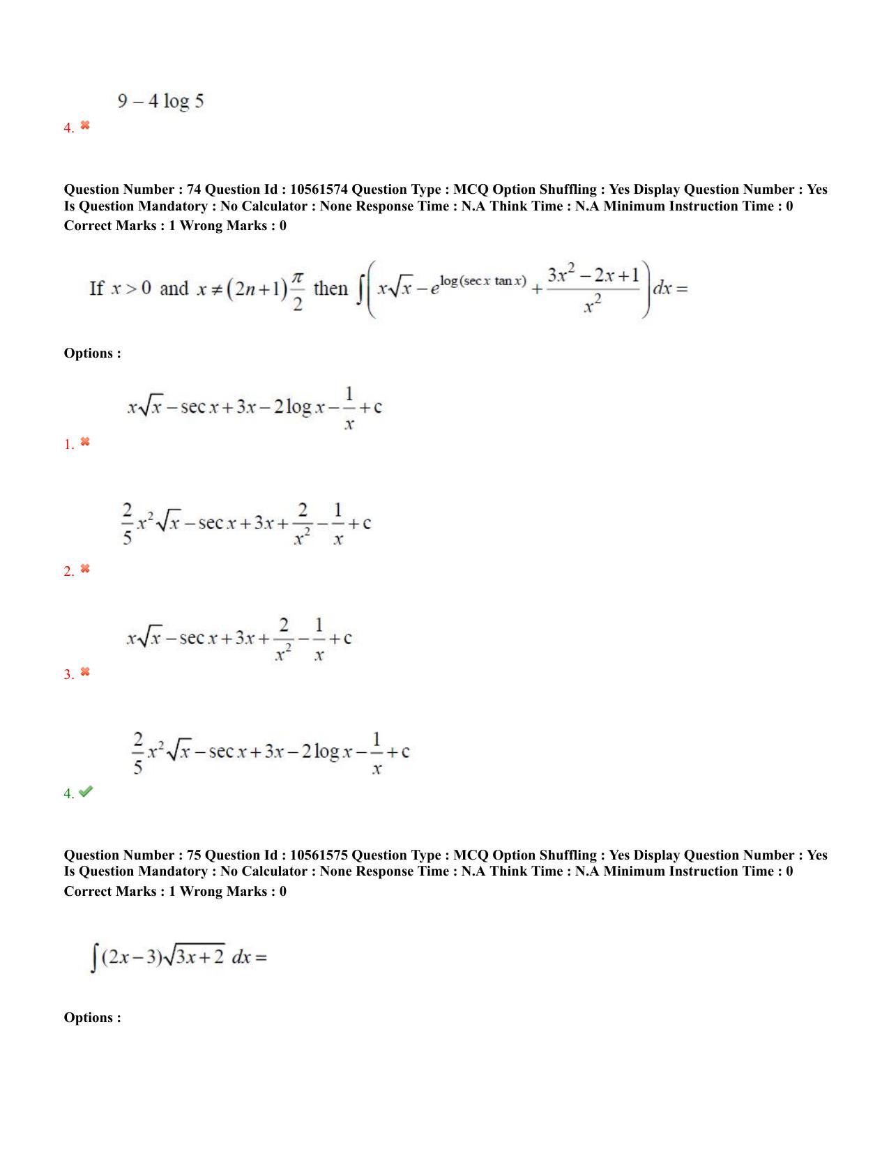 TS EAMCET 2022 Engineering  Question Paper with Key (18 July 2022 Forenoon (English )) - Page 48