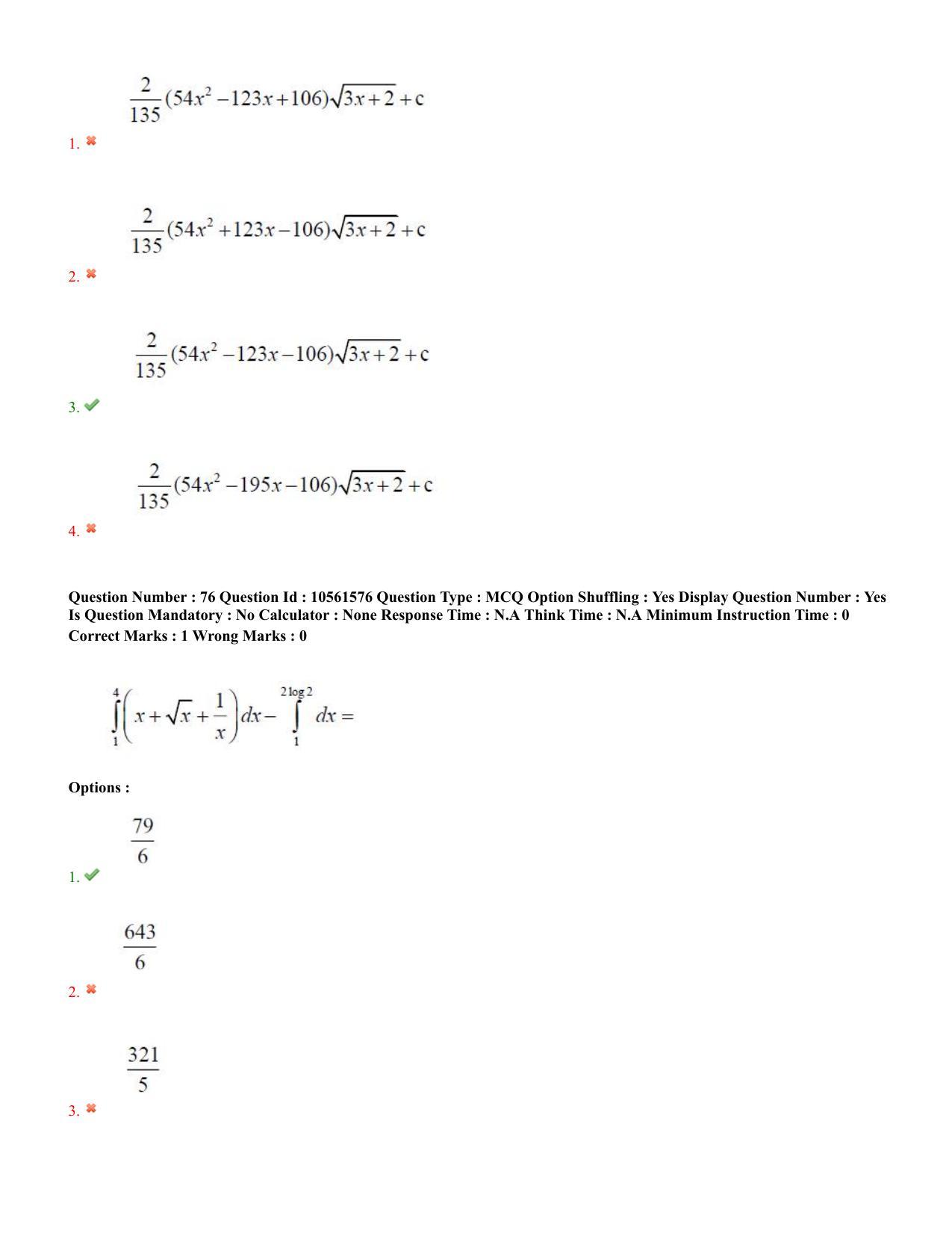 TS EAMCET 2022 Engineering  Question Paper with Key (18 July 2022 Forenoon (English )) - Page 49