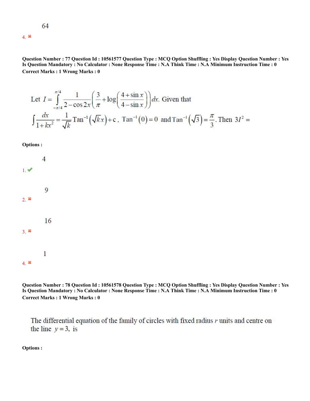 TS EAMCET 2022 Engineering  Question Paper with Key (18 July 2022 Forenoon (English )) - Page 50