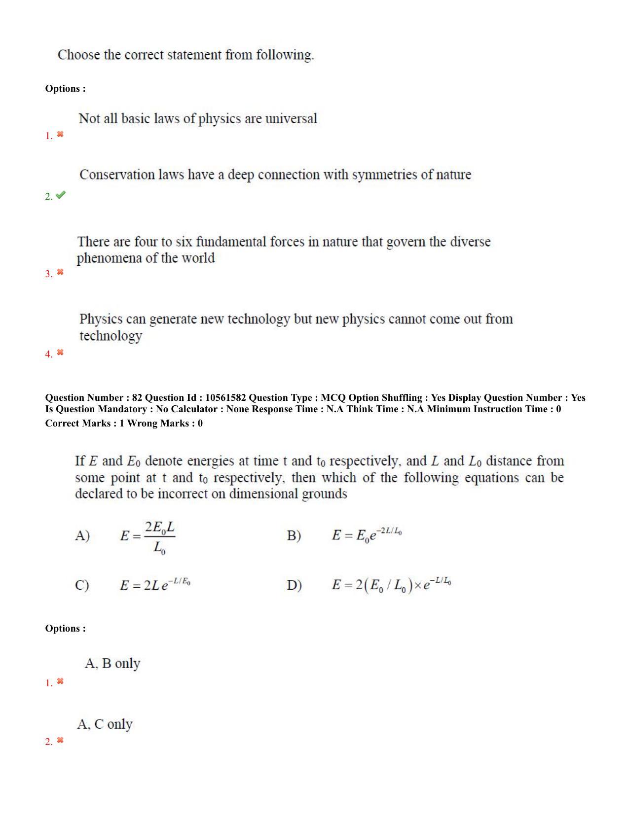 TS EAMCET 2022 Engineering  Question Paper with Key (18 July 2022 Forenoon (English )) - Page 53