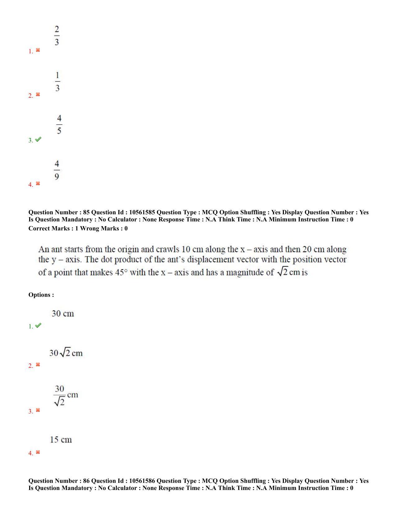 TS EAMCET 2022 Engineering  Question Paper with Key (18 July 2022 Forenoon (English )) - Page 55