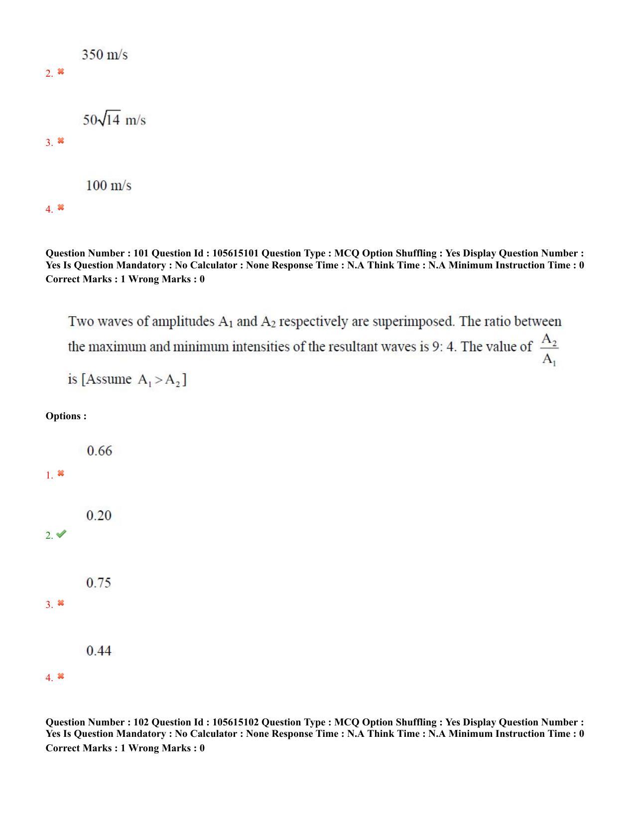 TS EAMCET 2022 Engineering  Question Paper with Key (18 July 2022 Forenoon (English )) - Page 66