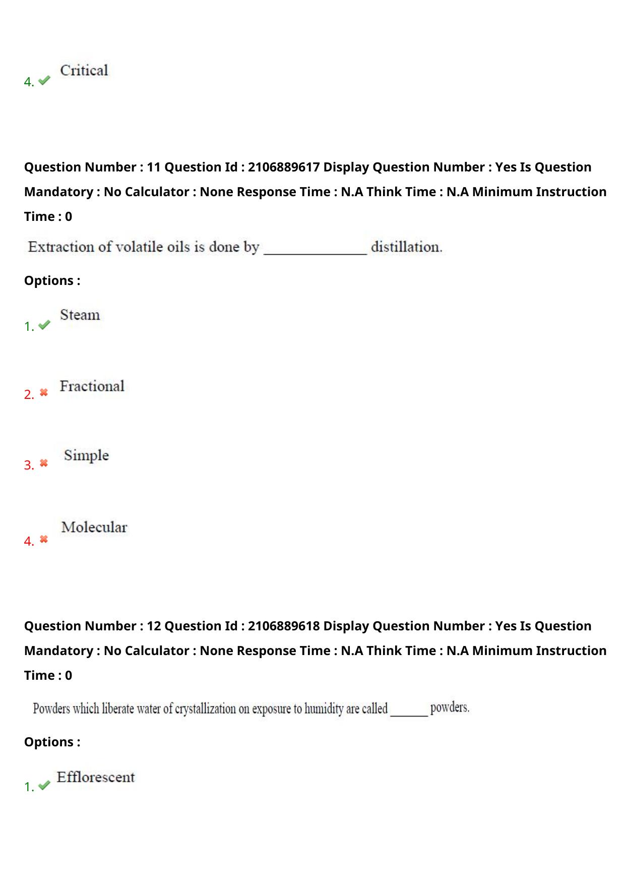 AP ECET 2024 Pharmacy (Shift 2) Question Paper wth Key - Page 8