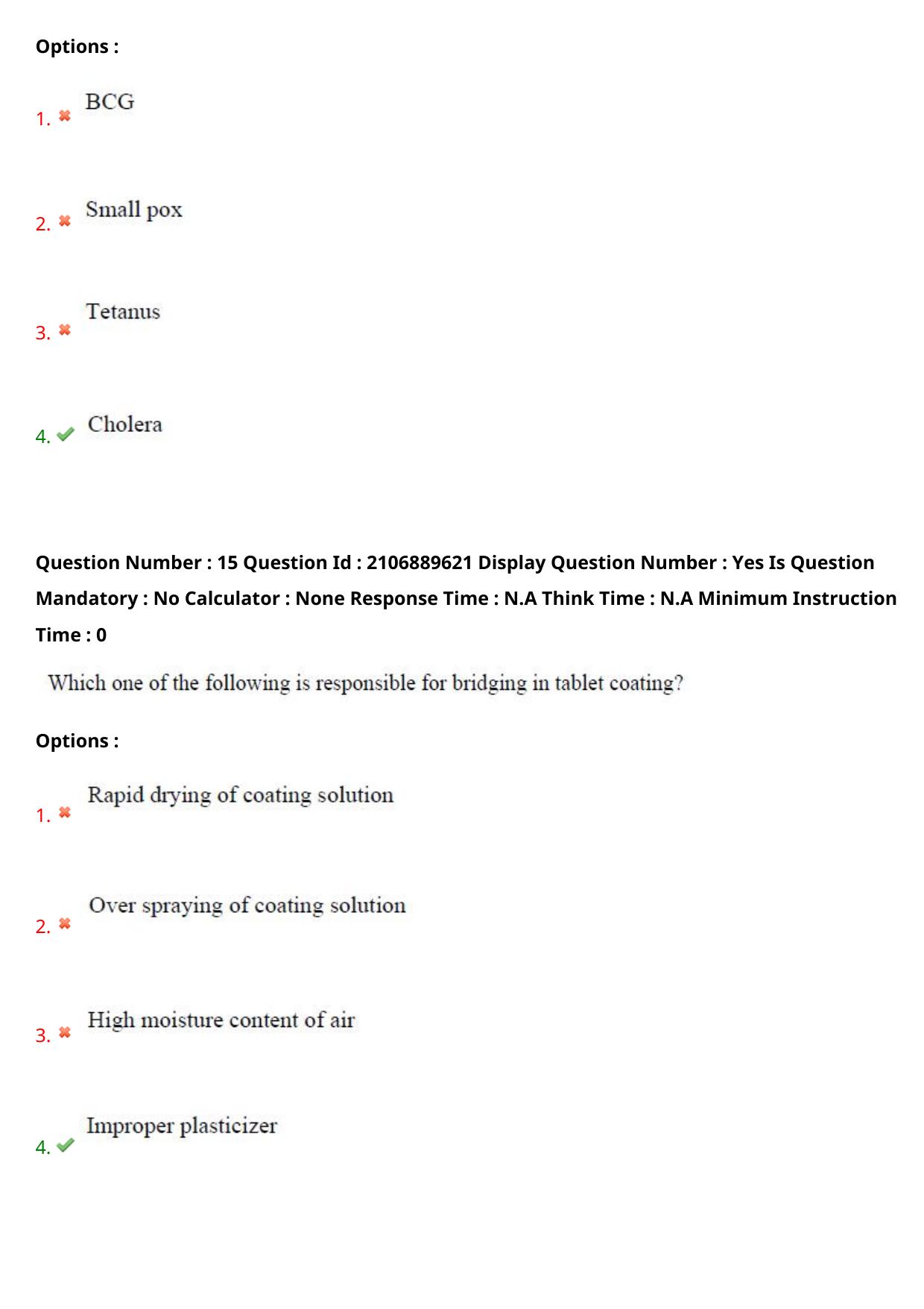 AP ECET 2024 Pharmacy (Shift 2) Question Paper wth Key - Page 10