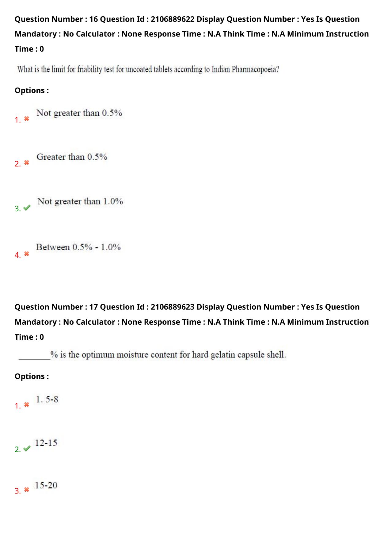 AP ECET 2024 Pharmacy (Shift 2) Question Paper wth Key - Page 11