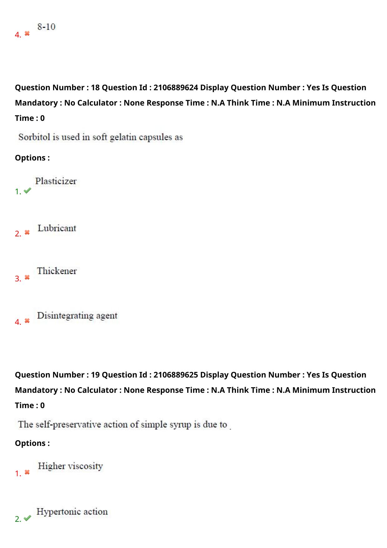 AP ECET 2024 Pharmacy (Shift 2) Question Paper wth Key - Page 12
