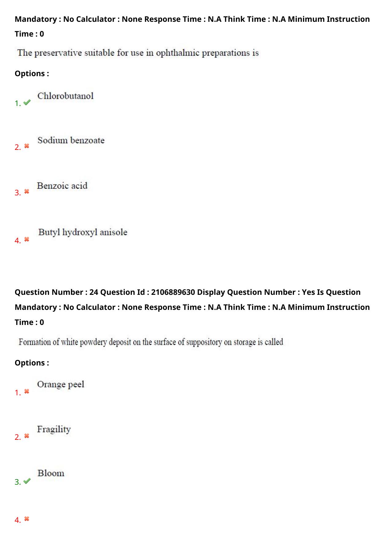 AP ECET 2024 Pharmacy (Shift 2) Question Paper wth Key - Page 15