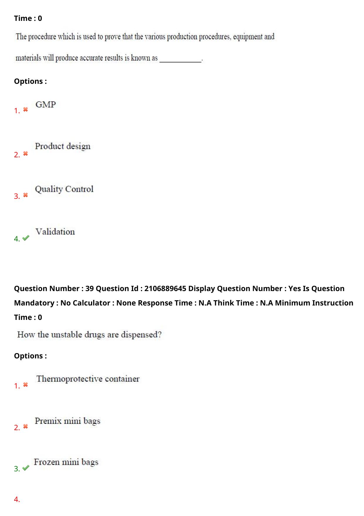 AP ECET 2024 Pharmacy (Shift 2) Question Paper wth Key - Page 24