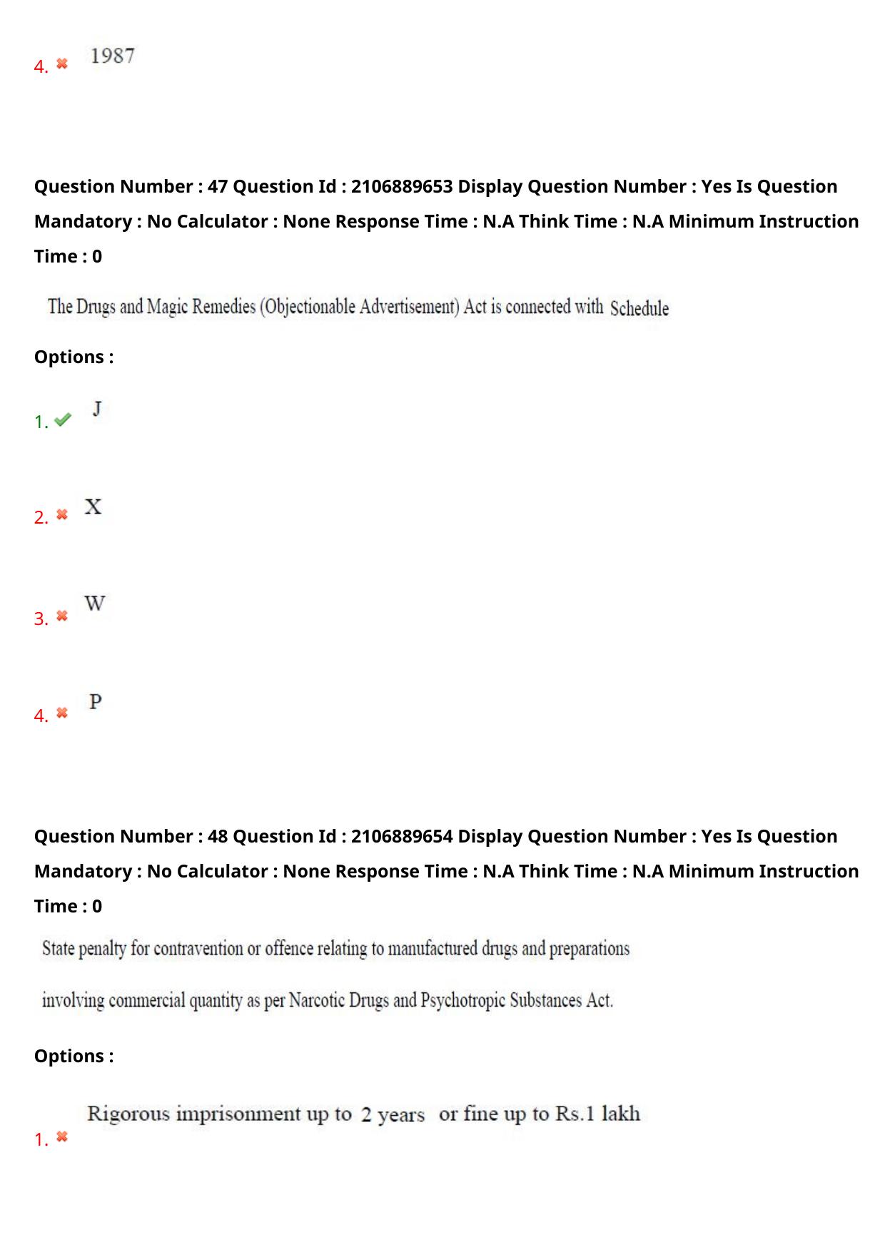 AP ECET 2024 Pharmacy (Shift 2) Question Paper wth Key - Page 29